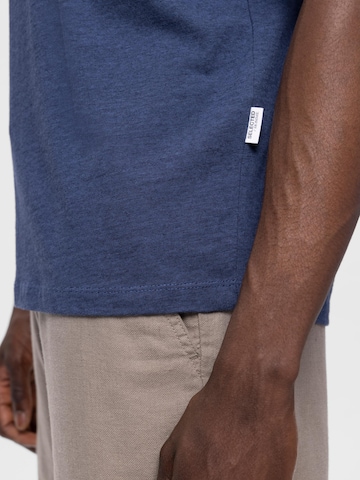 SELECTED HOMME Koszulka 'ASPEN' w kolorze niebieski