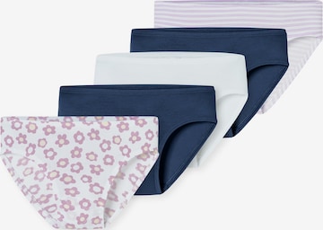 SCHIESSER Slip in Blau: Vorderseite