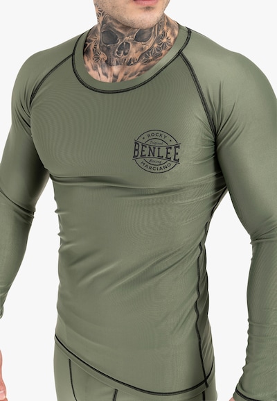 Benlee Функционална тениска 'Mossburn' в маслина / черно, Преглед на продукта
