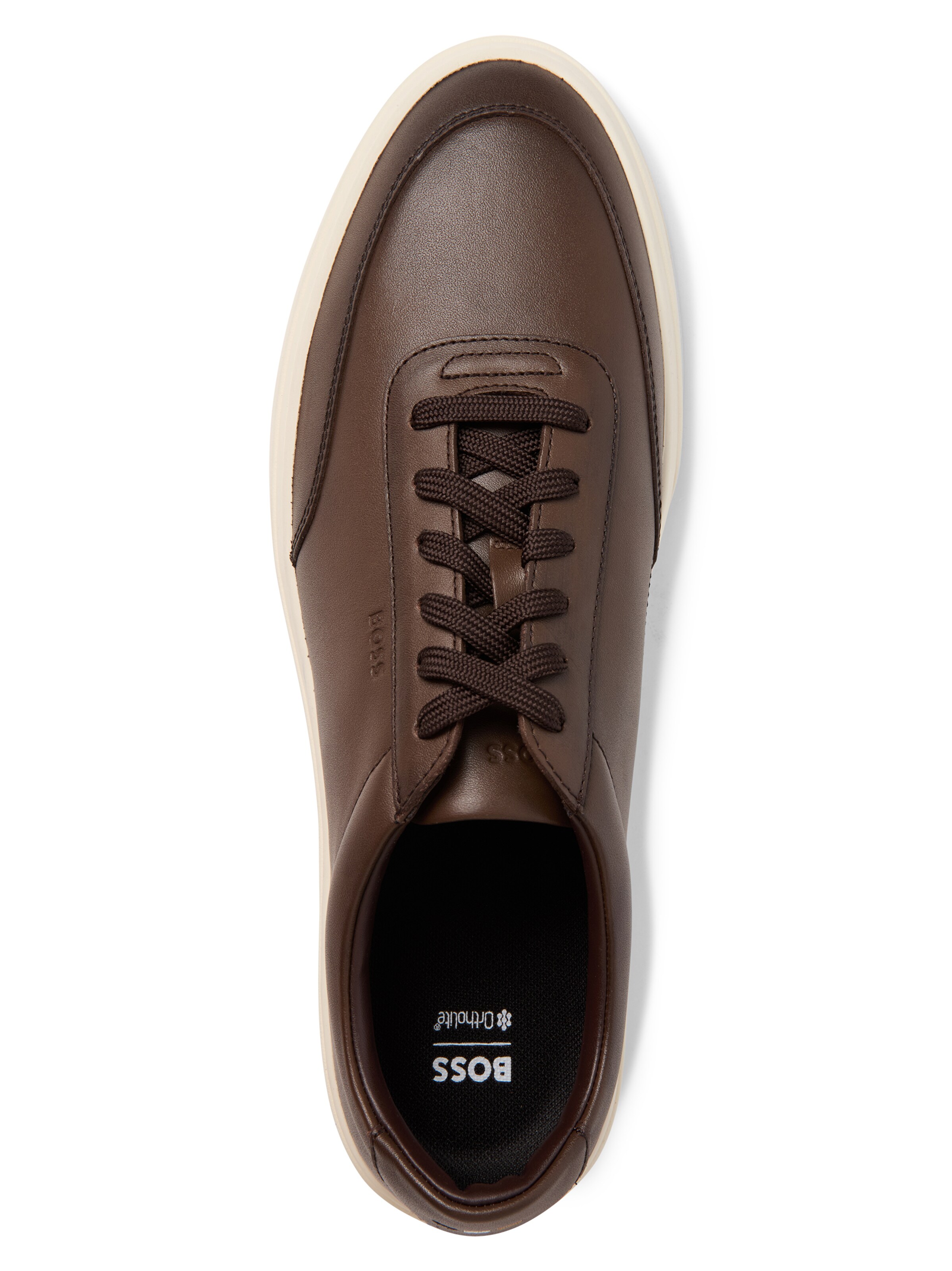 BOSS Platform trainers 'Kieran Tenn' in Brown