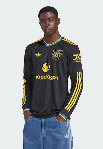 ADIDAS PERFORMANCE Jersey 'Manchester United 25/26' in Black: front