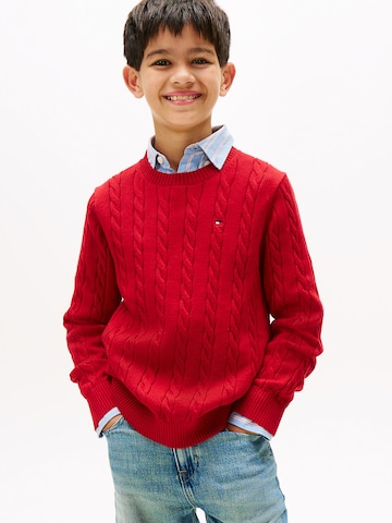 TOMMY HILFIGER Pullover in Rot: Vorderseite
