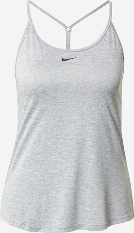 NIKE Sport top - szürke: elől