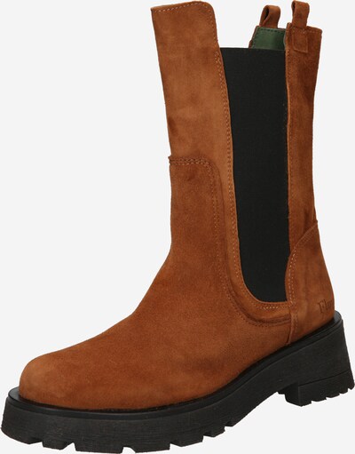 FELMINI Chelsea Boots 'Nadir' i brun / svart, Produktvisning
