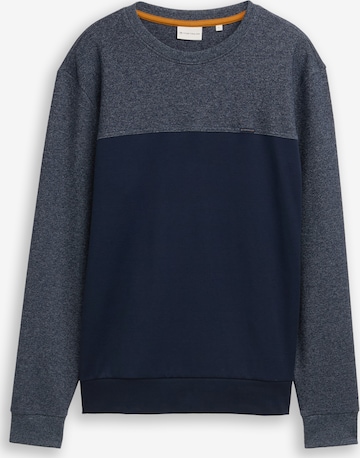 mėlyna TOM TAILOR Megztinis be užsegimo: priekis