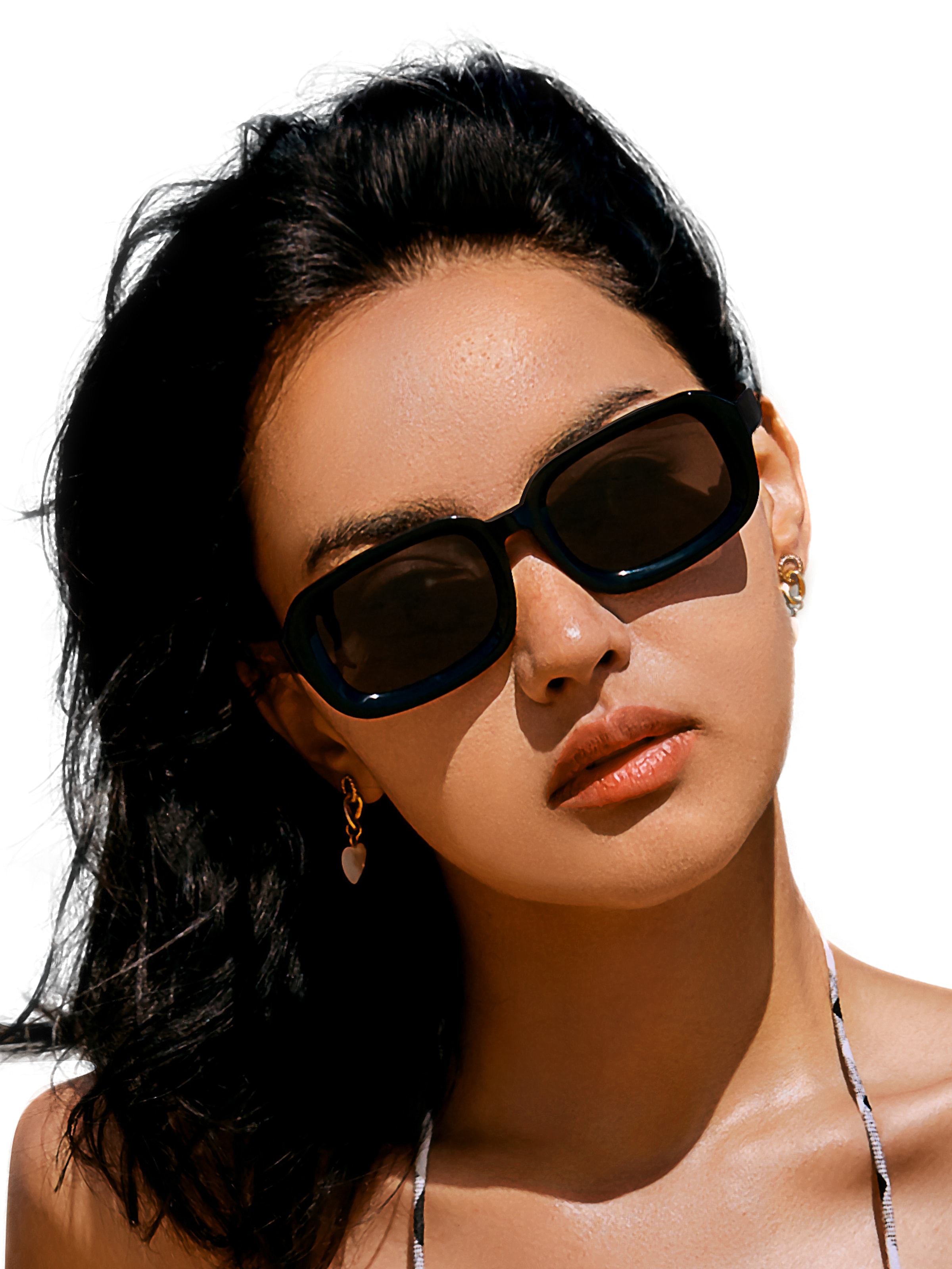 Occhiali da sole 'Nathan' di Victoria Hyde in colori misti: frontale