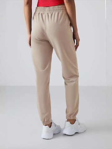 Tommy Life Tapered Broek 'Jogginghose' in Beige