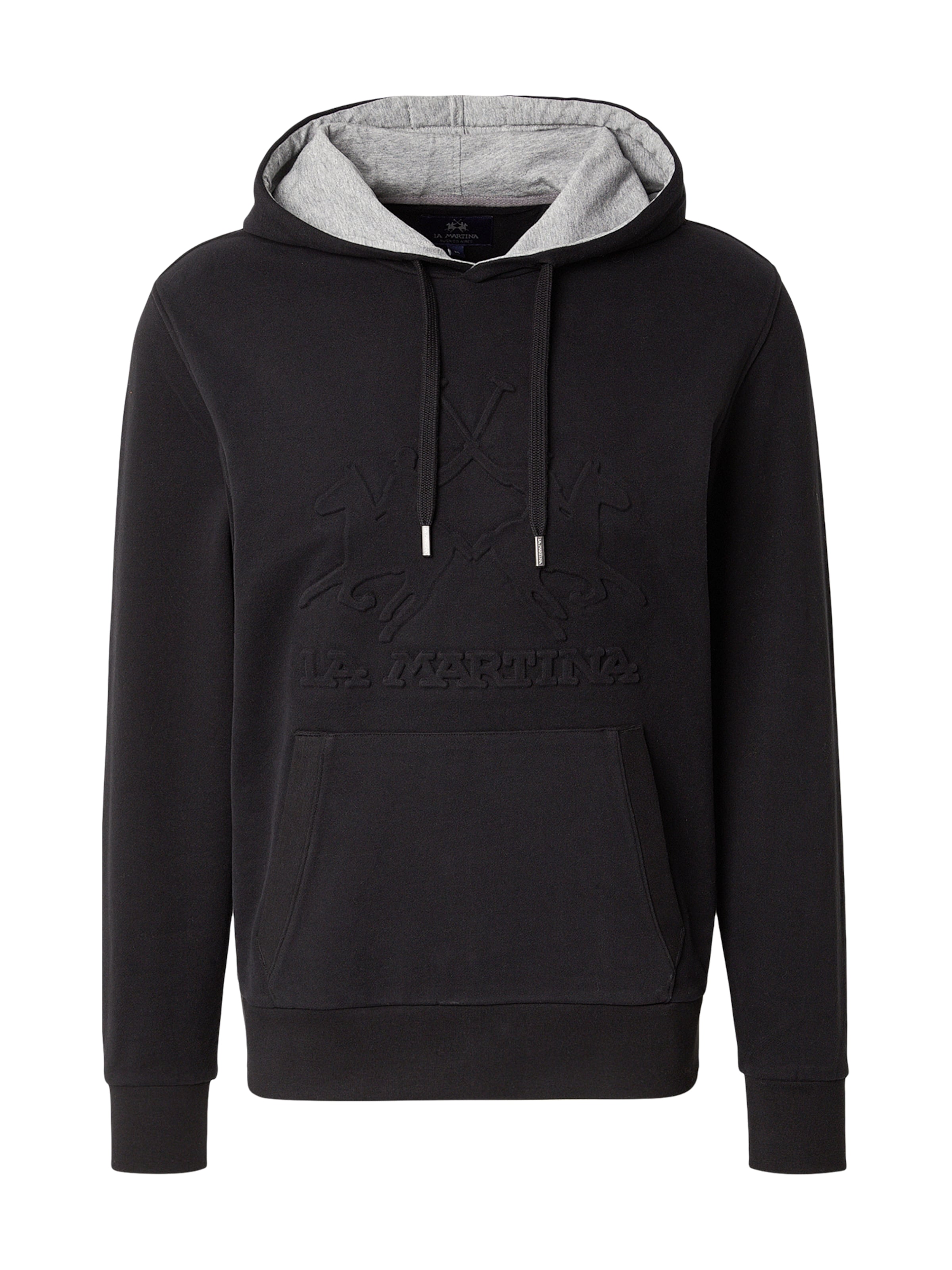 La Martina Sweatshirt i sort: forside