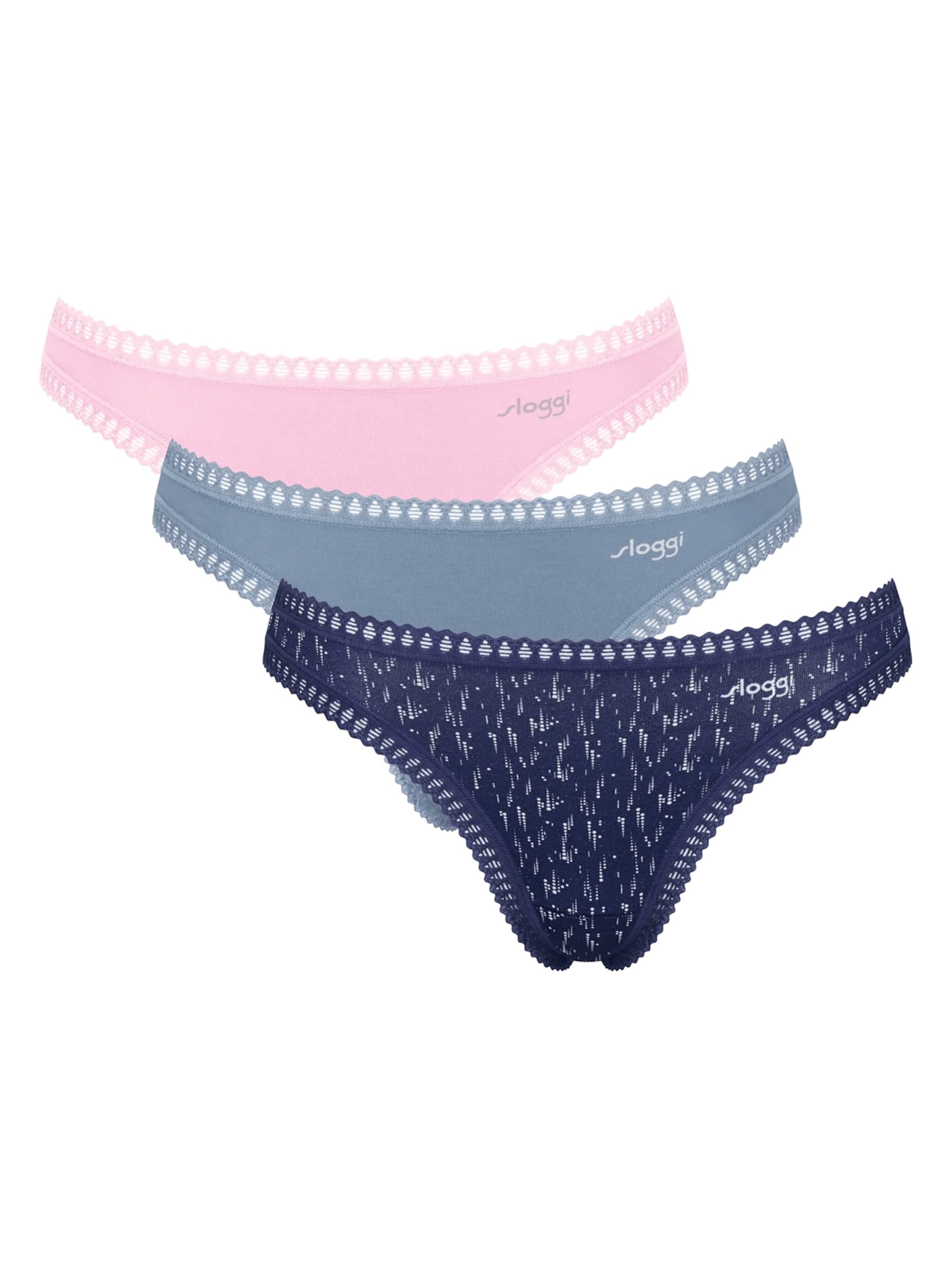 SLOGGI Thong 'GO Crush' in Mixed colors: front
