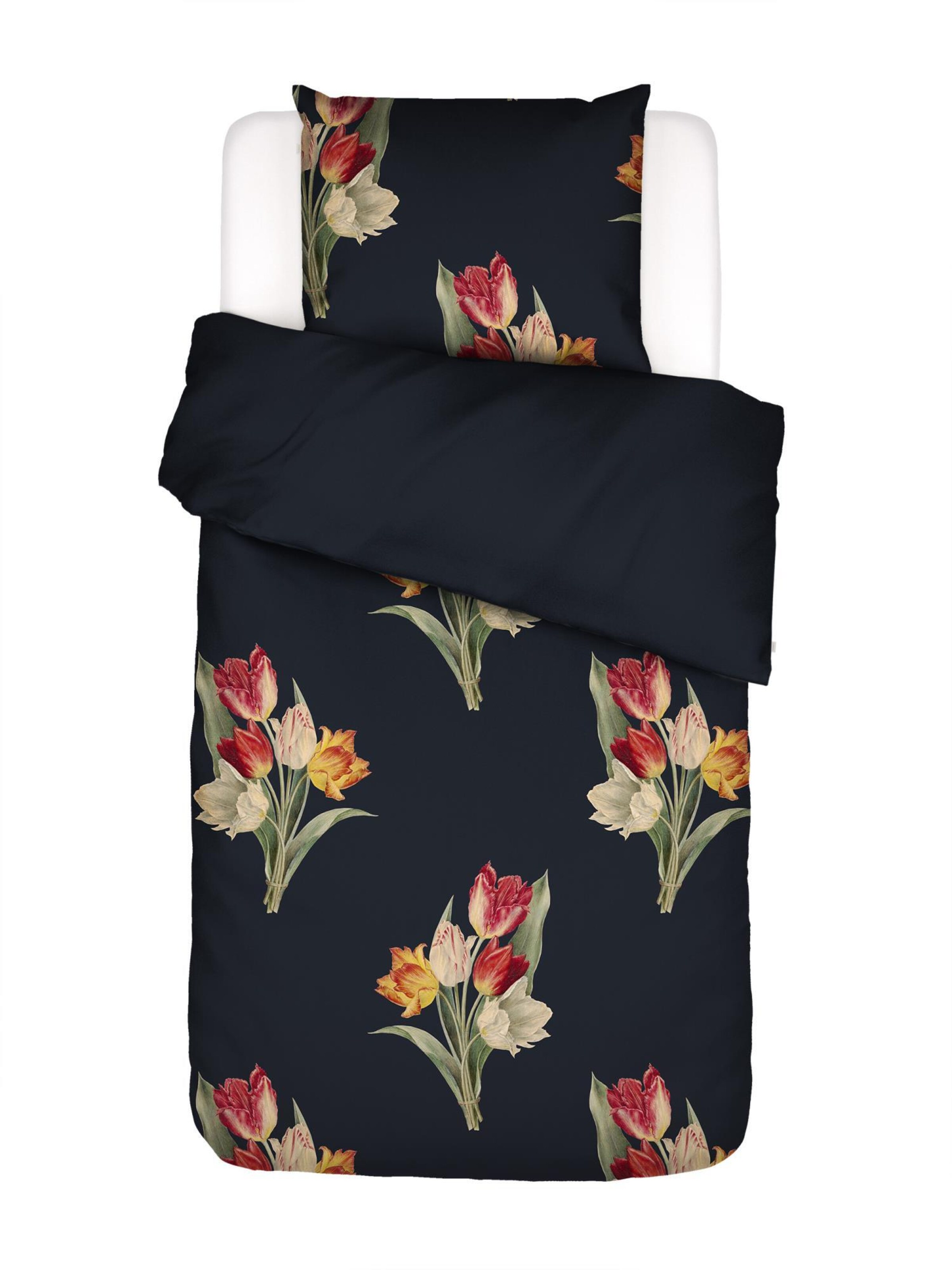 ESSENZA Duvet Cover 'Tosca' in Grey: front