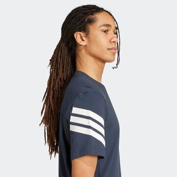 ADIDAS SPORTSWEAR Функционална тениска 'FI 3S' в синьо