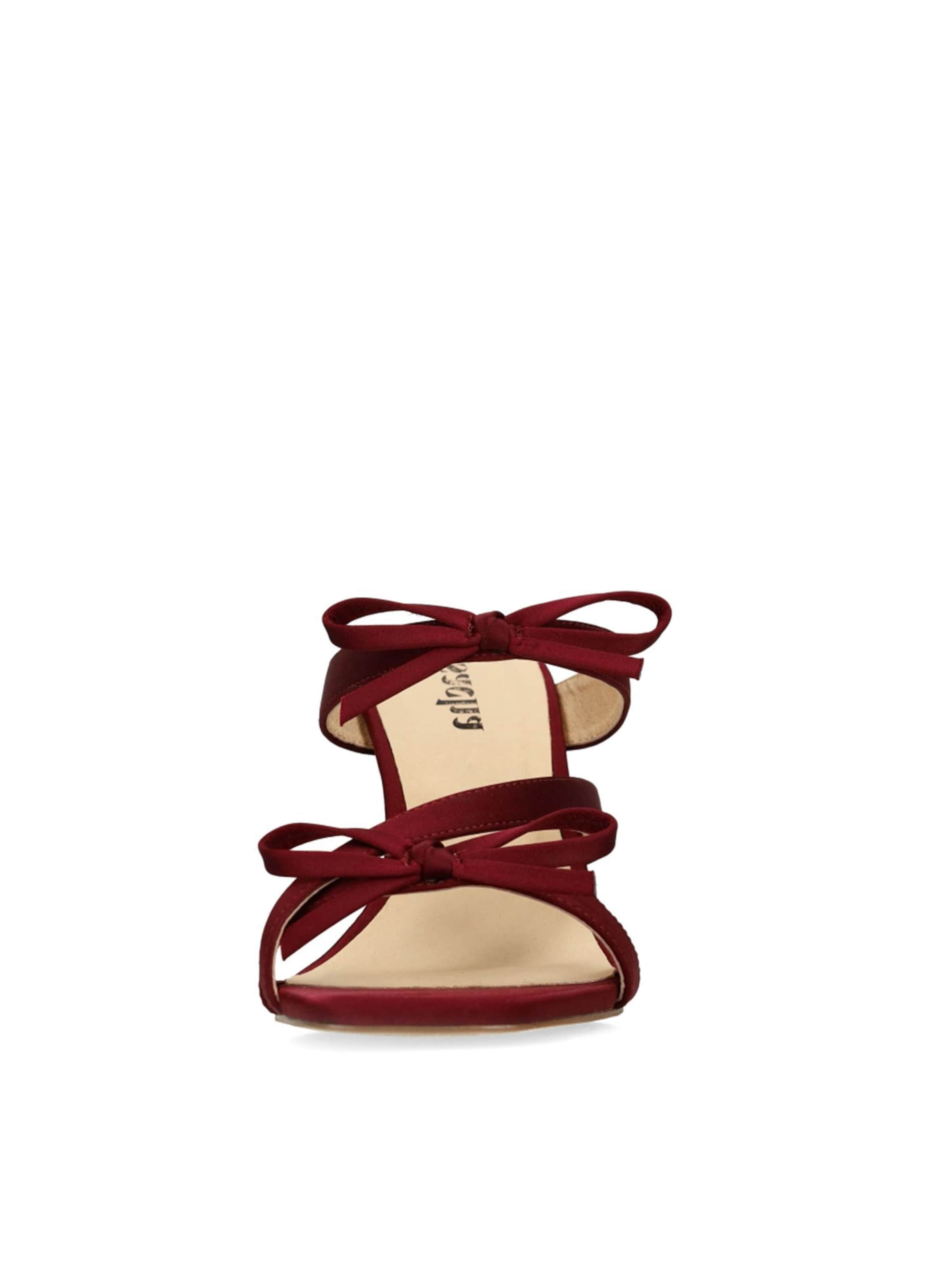 Sandales SACHA en rouge