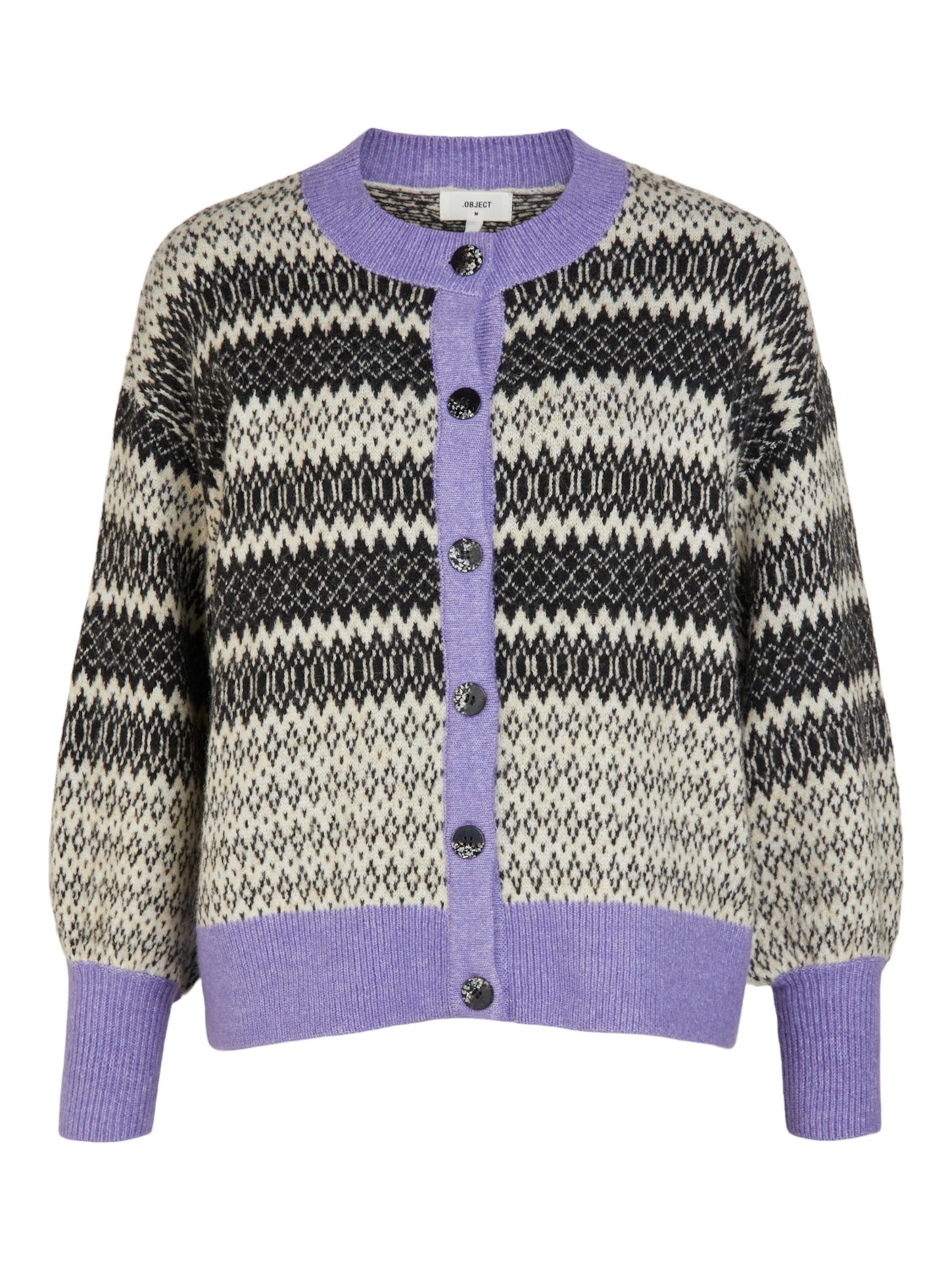 Giacchetta 'PENELOPE' di OBJECT in nero: frontale