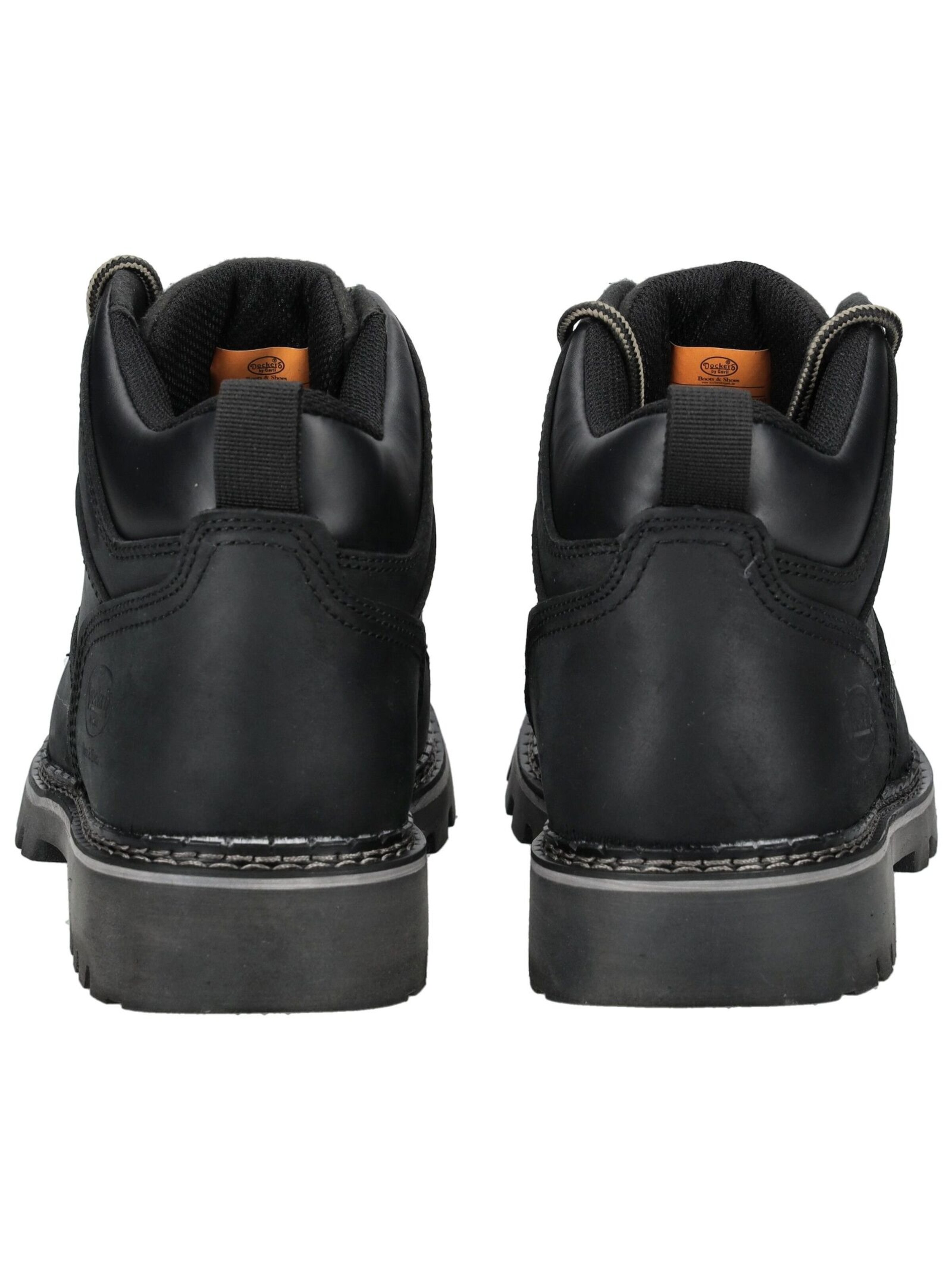 Dockers by Gerli Schnürboots in Schwarz