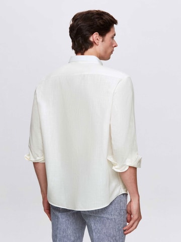 D’S Damat Regular fit Overhemd in Wit