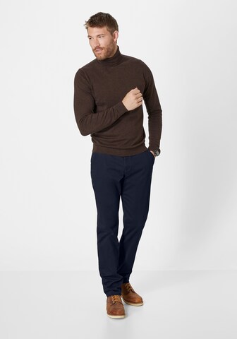 REDPOINT Regular Chinohose in Blau