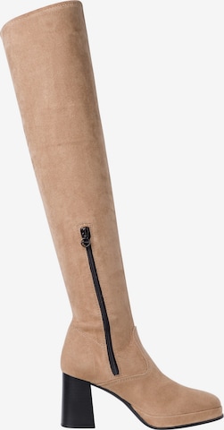 TAMARIS Over the Knee Boots in Brown