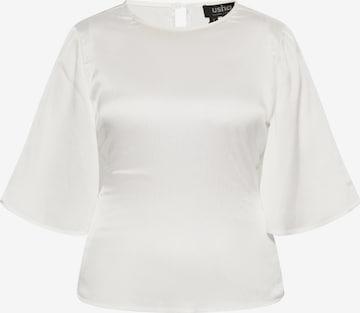 usha BLACK LABEL Blouse in White: front