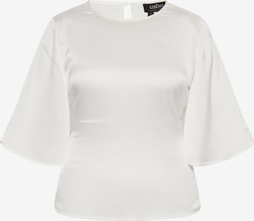 usha BLACK LABEL Halenka – bílá: přední strana