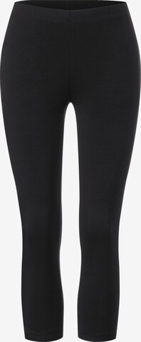 STREET ONE Skinny Leggings in Schwarz: predná strana