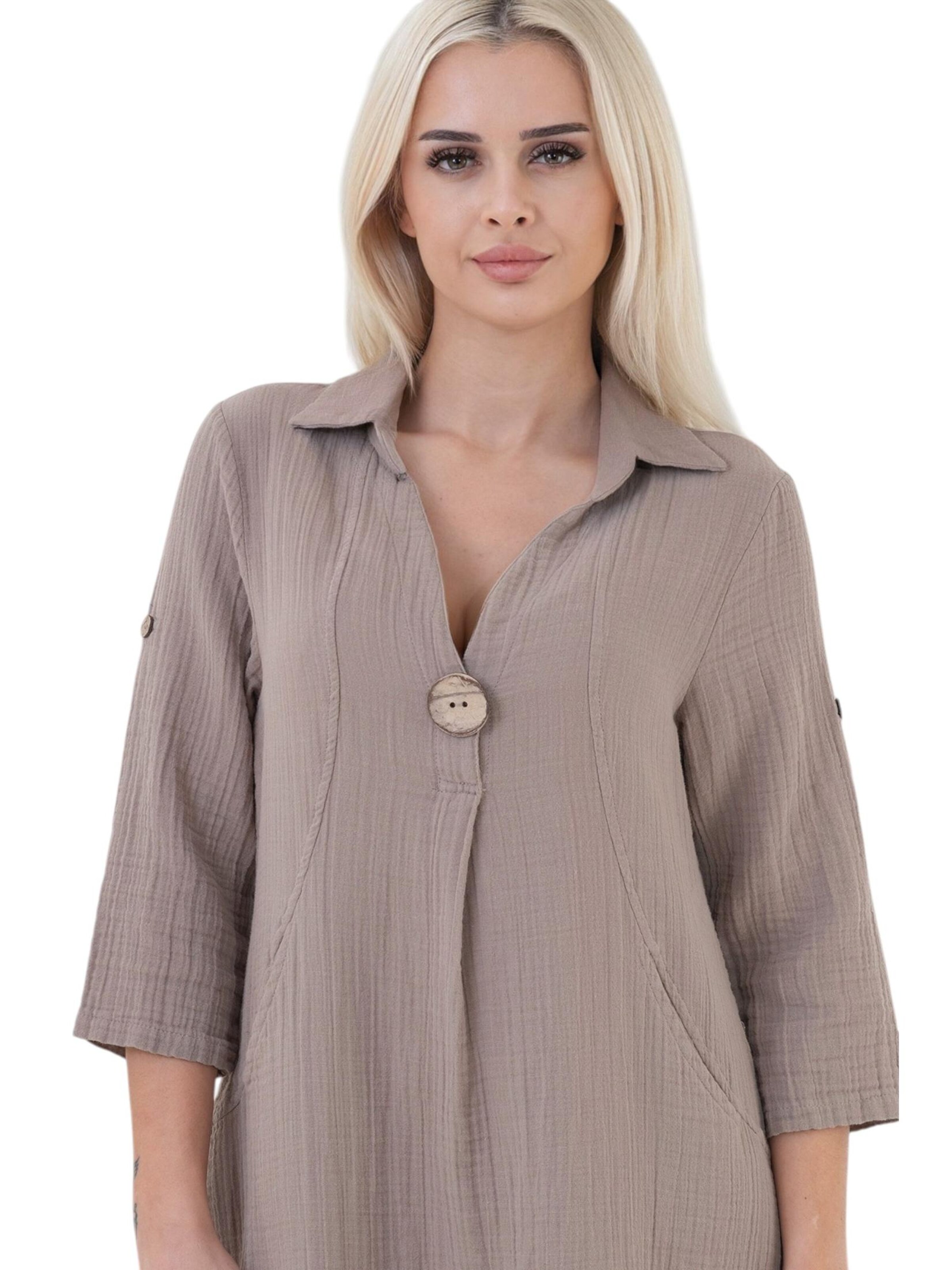 Robe d’été 'LUMA' WENOR en beige