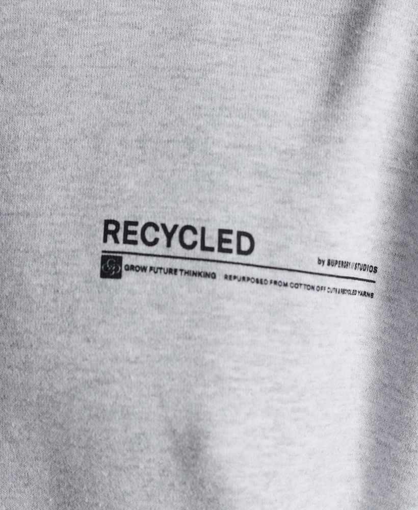 Superdry Sweatshirt in Hellgrau Superdry Sweatshirt in Hellgrau