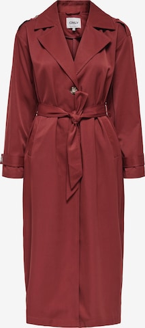 ONLYPrijelazni kaput 'ONLLINE' - crvena boja: prednji dio