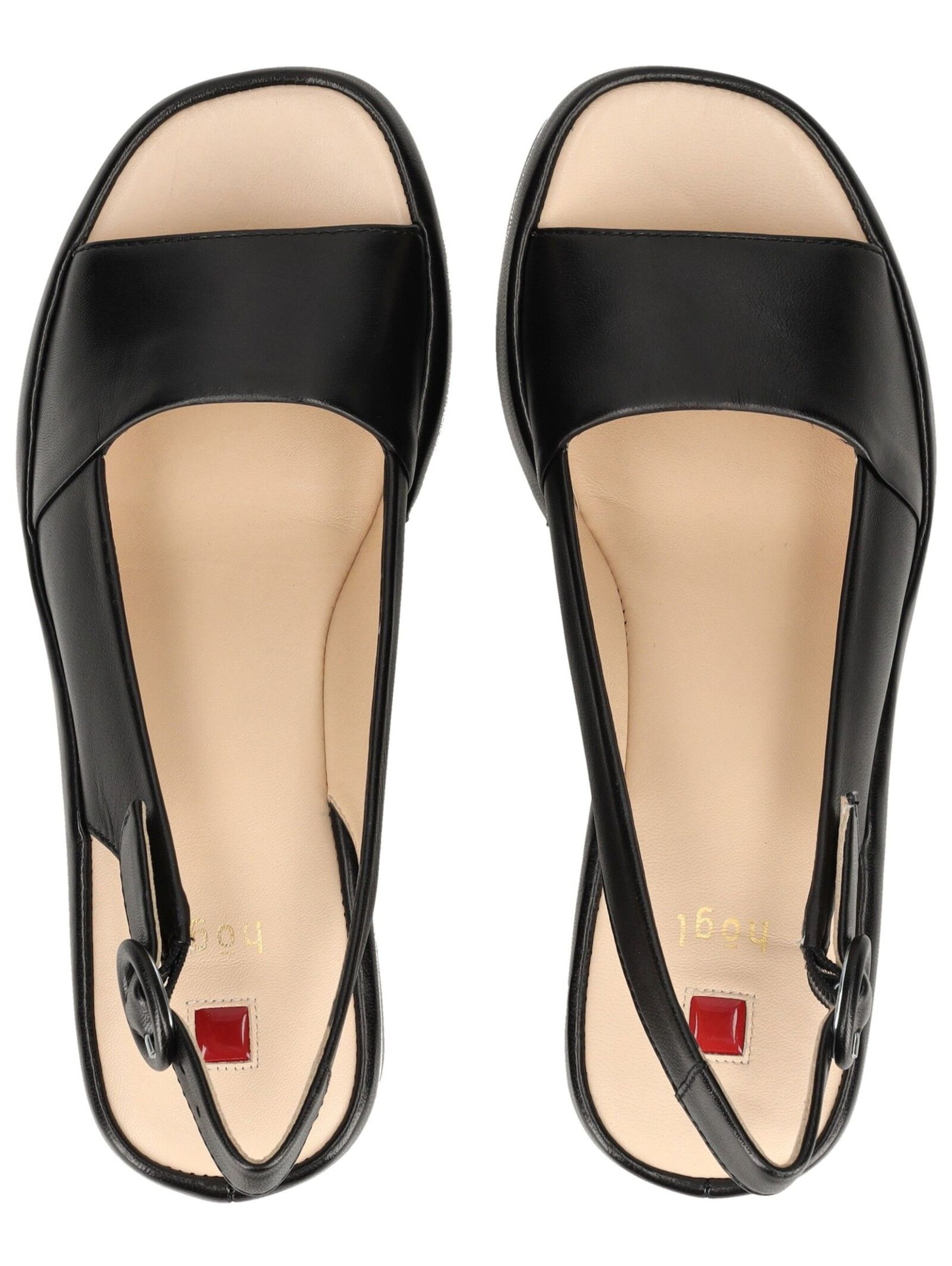 Högl Sandale in Schwarz