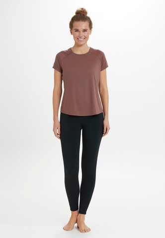 Athlecia Performance shirt 'Gaina' in Brown