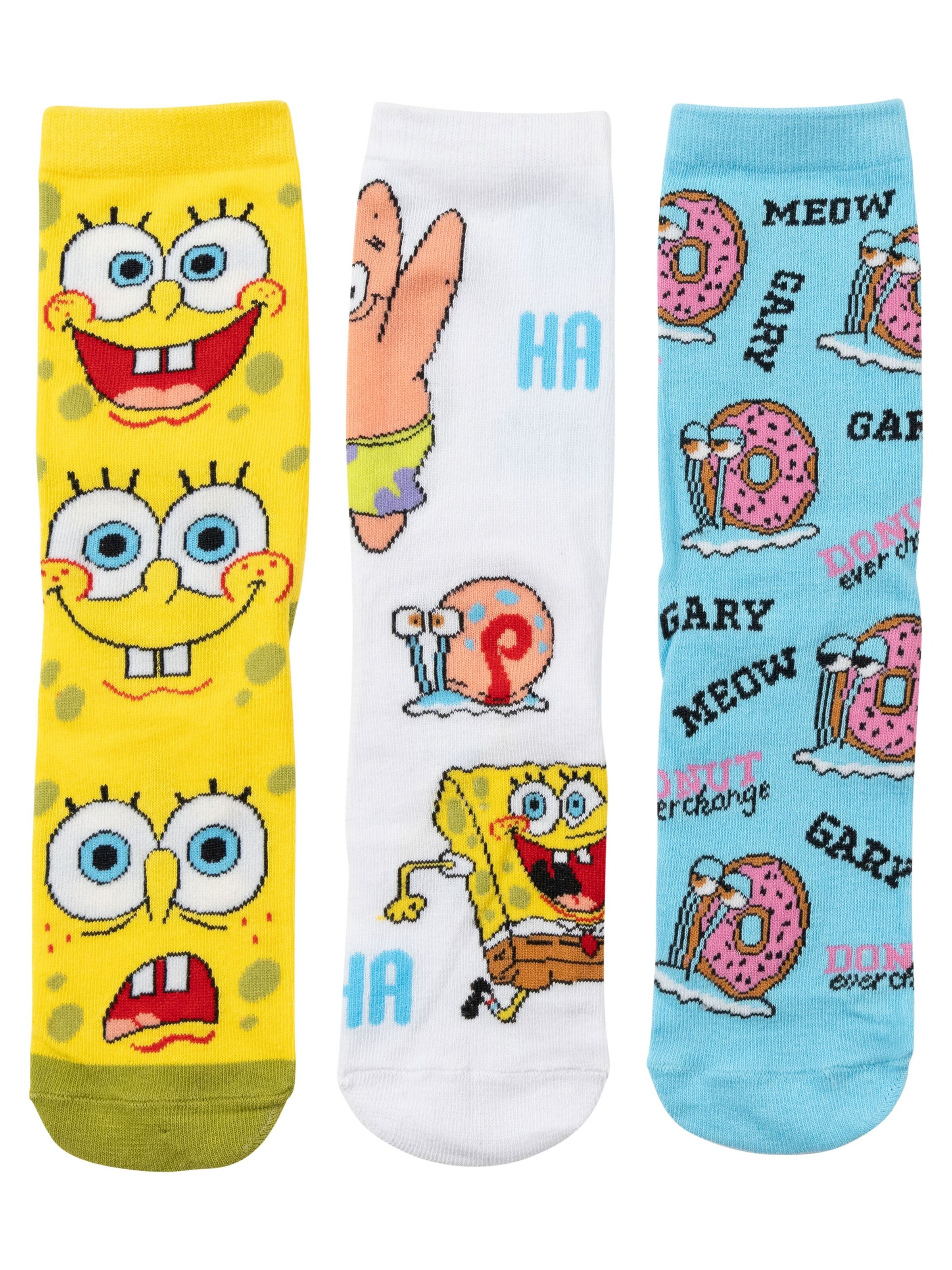 SpongeBob Socken 'Patrick Gary & Co.'‌‌‌‌‌‌‌‌‌ in Mischfarben