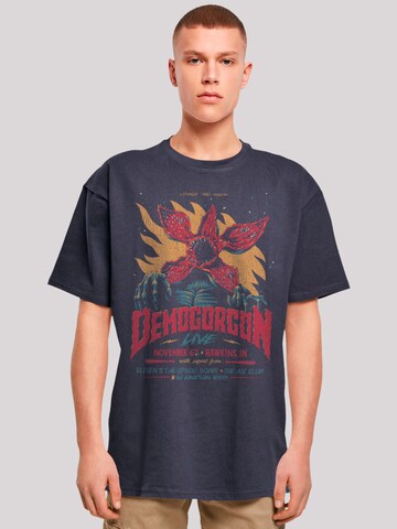 F4NT4STIC Shirt in Blue: front
