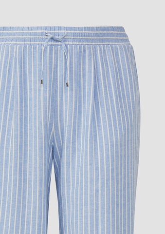 s.Oliver Loosefit Broek in Blauw
