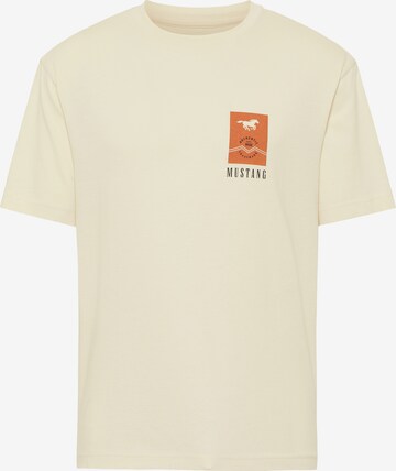 MUSTANG Shirt in Beige: front