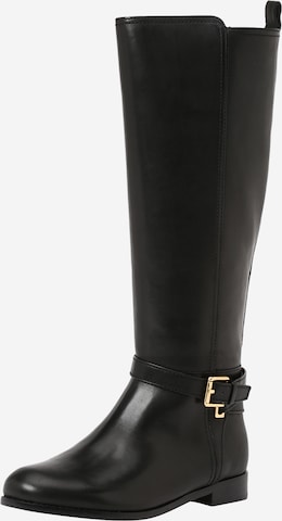 Bottes 'BLAYKE' Lauren Ralph Lauren en noir : devant