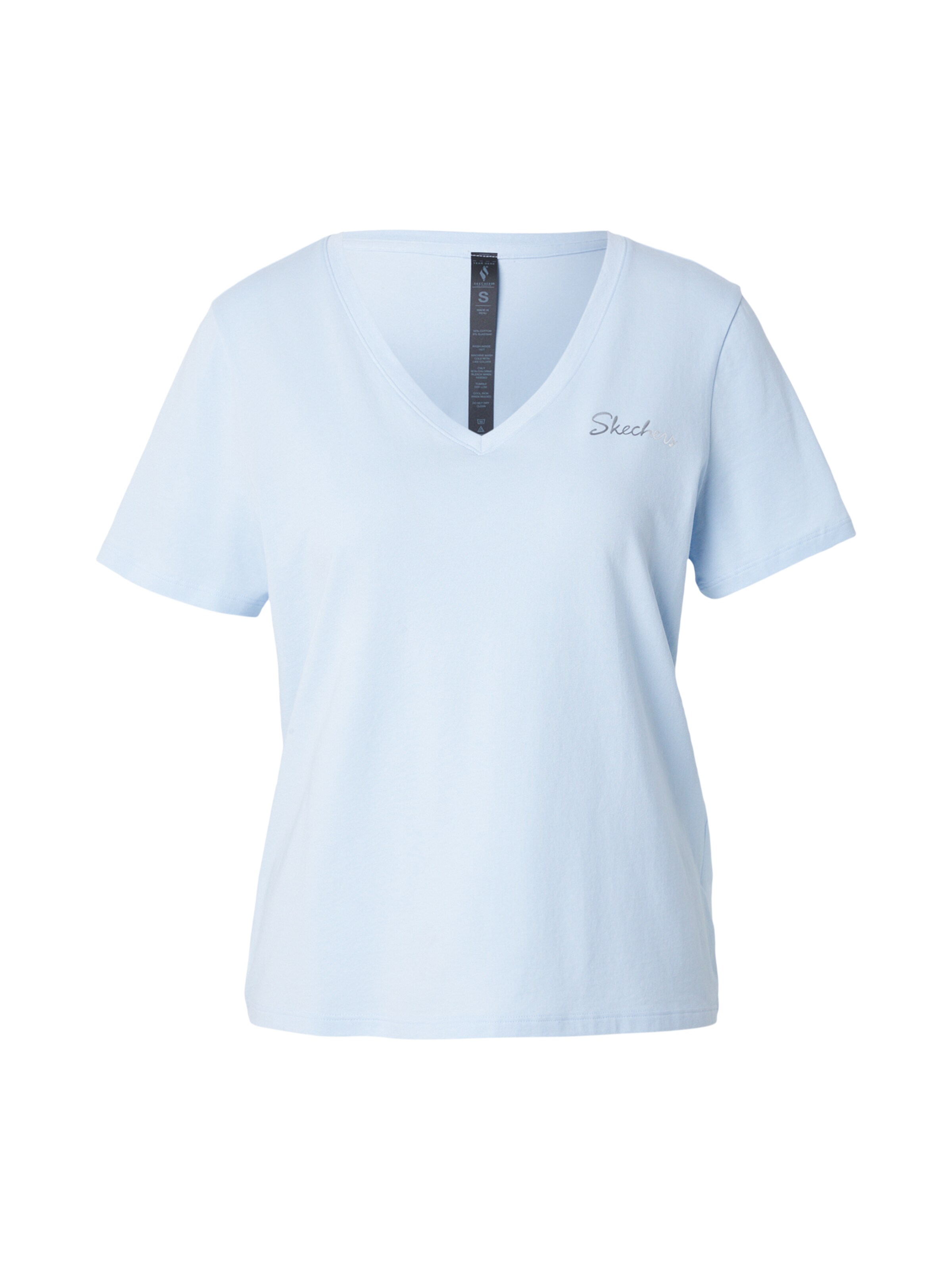 mėlyna SKECHERS Marškinėliai: priekis