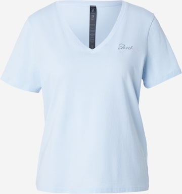 T-shirt SKECHERS en bleu : devant