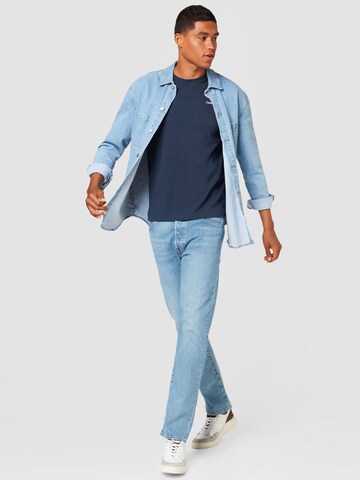 mėlyna Calvin Klein Marškinėliai