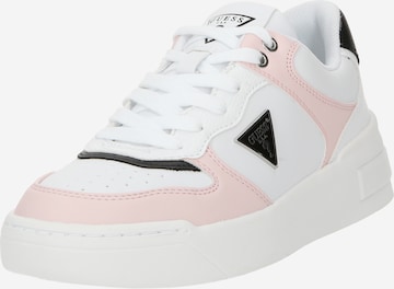 GUESS Sneakers low 'CLARKZ2' i hvit: forside