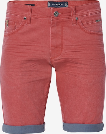 raudona KOROSHI Standartinis Džinsai: priekis