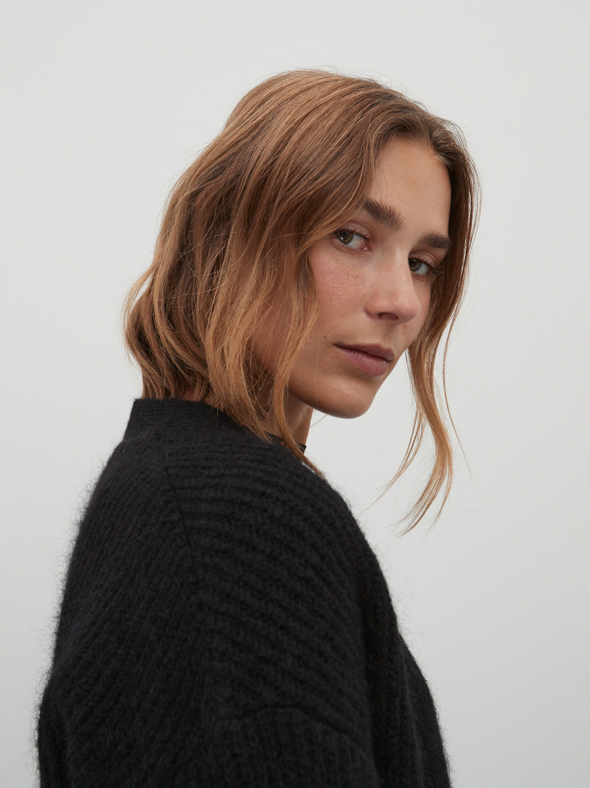 EDITED Produits Cardigan 'Henriette' noir