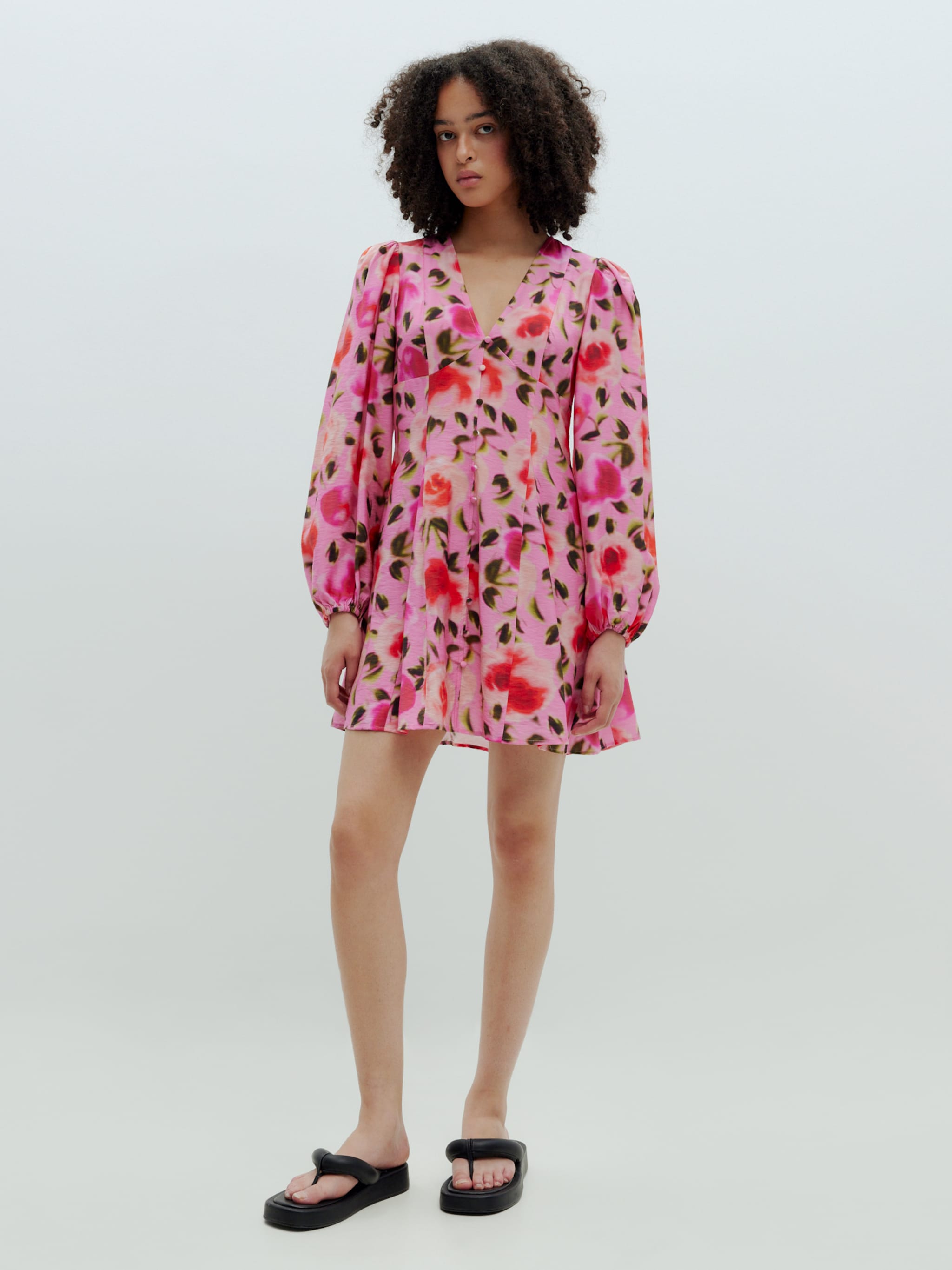 EDITED Producten Jurk 'Vilja' Pink