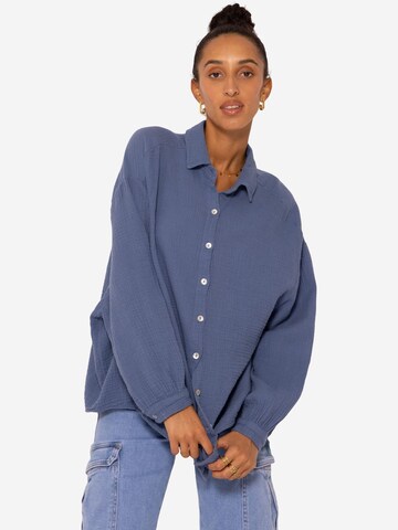 SASSYCLASSY Bluzka w kolorze niebieski