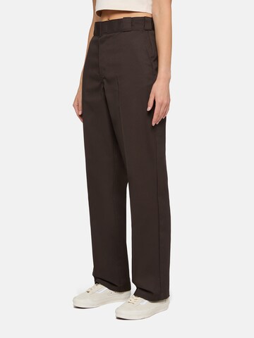 regular Pantaloni con piega frontale '874' di DICKIES in marrone