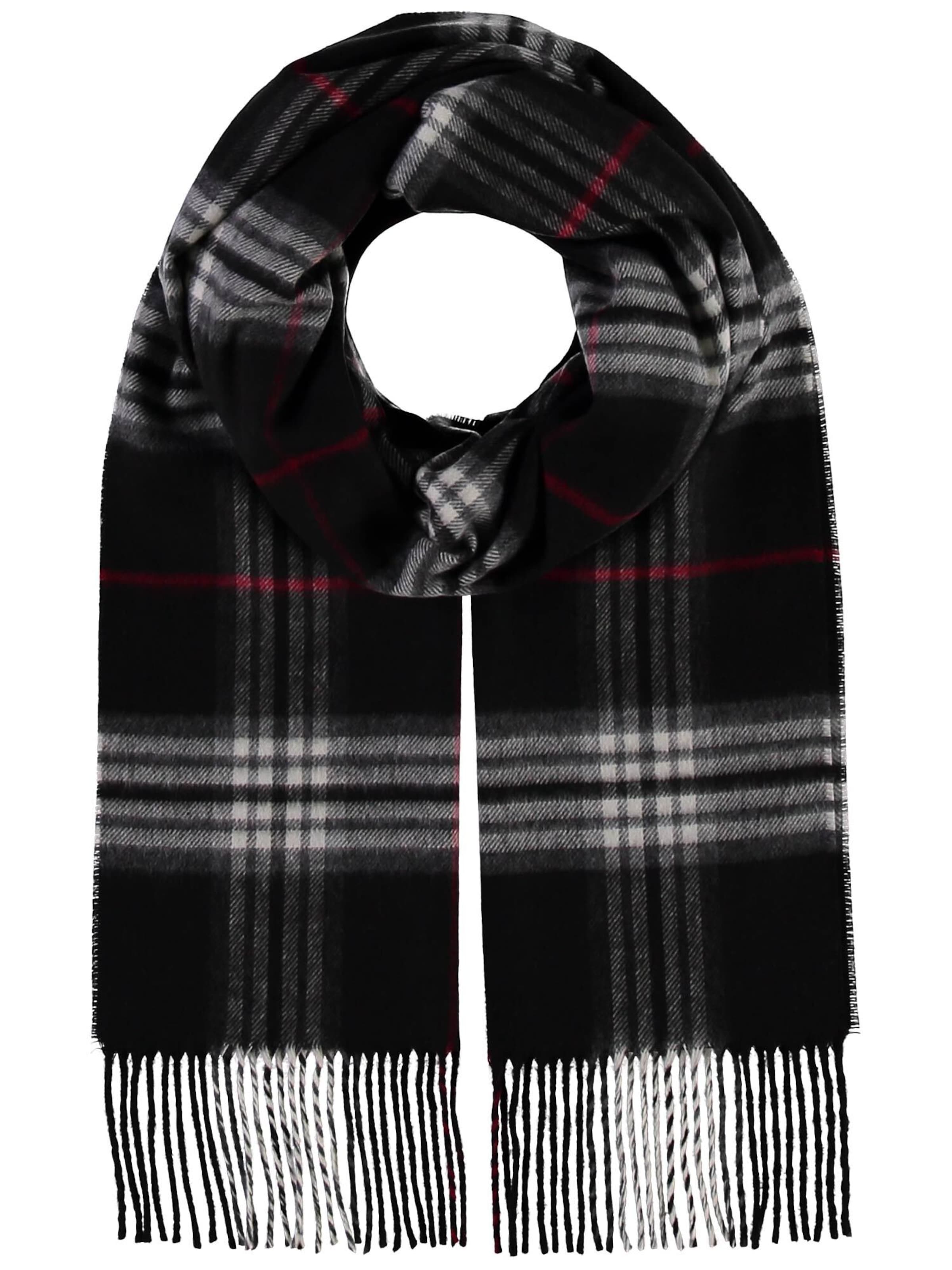 Giorgio Rimaldi Schal in Schwarz: Vorderseite