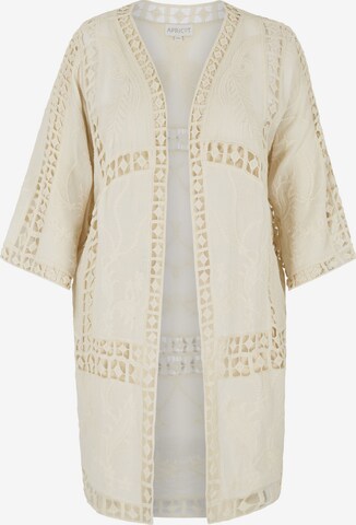 Apricot Kimono in Beige: front