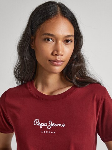 Pepe Jeans Shirt 'WENDYS' in Red