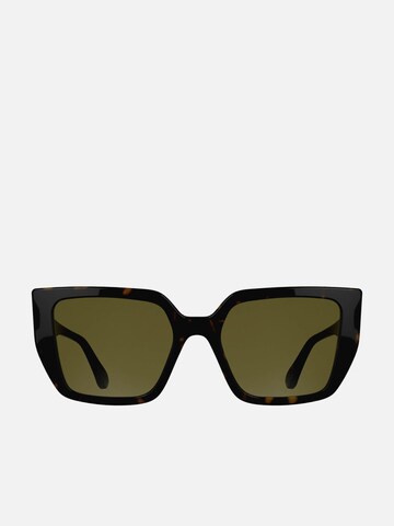 Occhiali da sole di Karl Lagerfeld in marrone: frontale