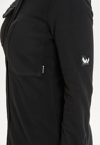 Whistler Athletic Fleece Jacket 'Noelle' in Black