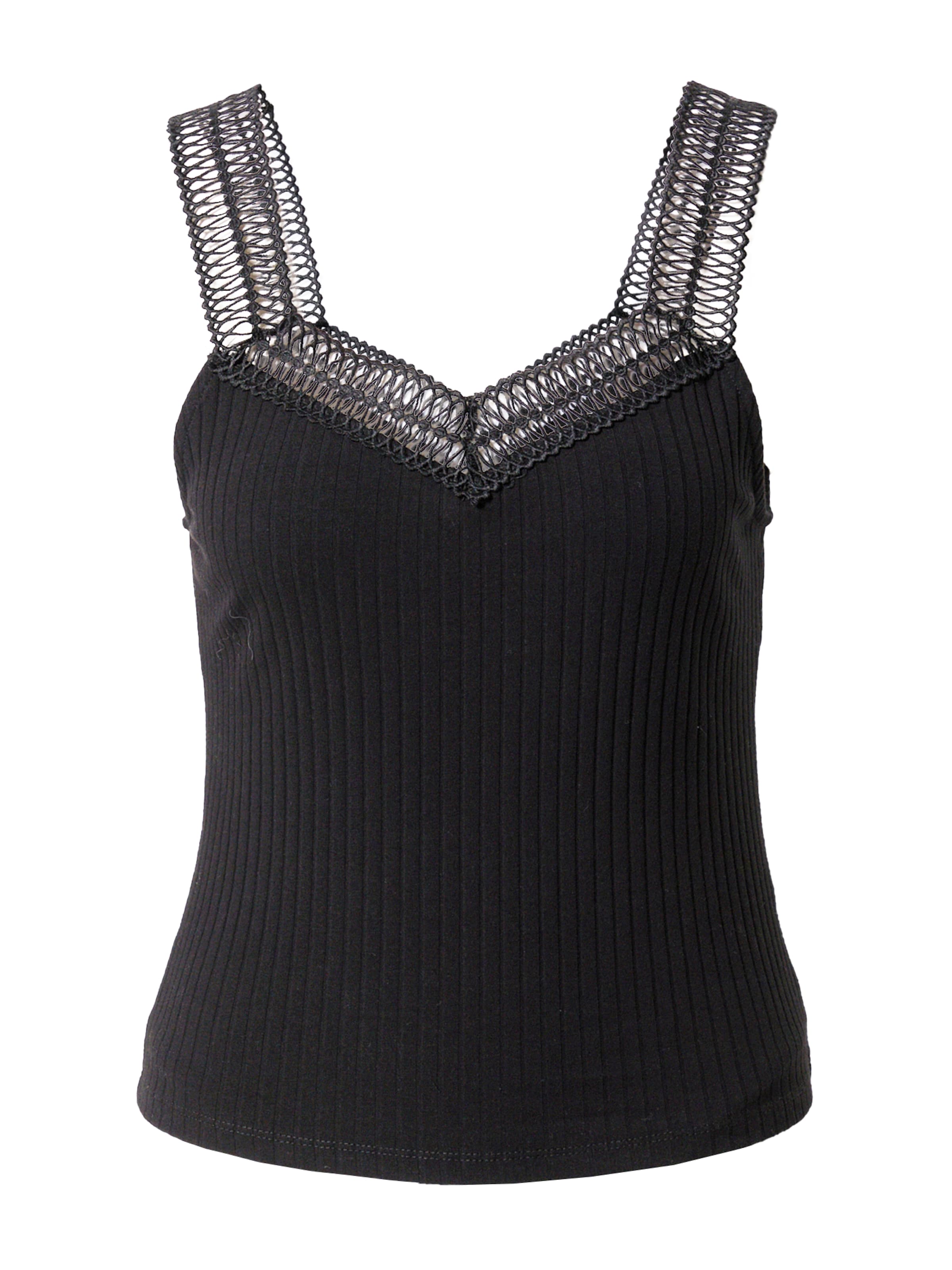 ABOUT YOU Toppi 'Lil' värissä musta: etupuoli