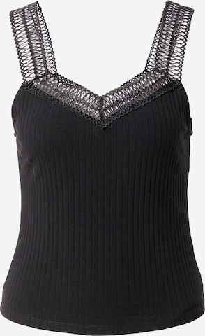 ABOUT YOU Top 'Lil' in Black: front